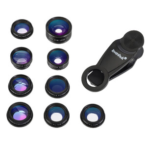 Levenhuk Kit d'objectifs Lens S10 pour smartphones