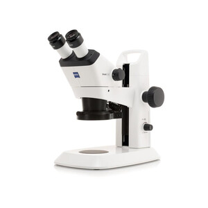 ZEISS Microscope stéréo zoom Stemi 355, C Mat, trino, w.d. 110 mm, 10x/23, 5,5:1, 7,2x-40x, AL, RL C LED, ESD