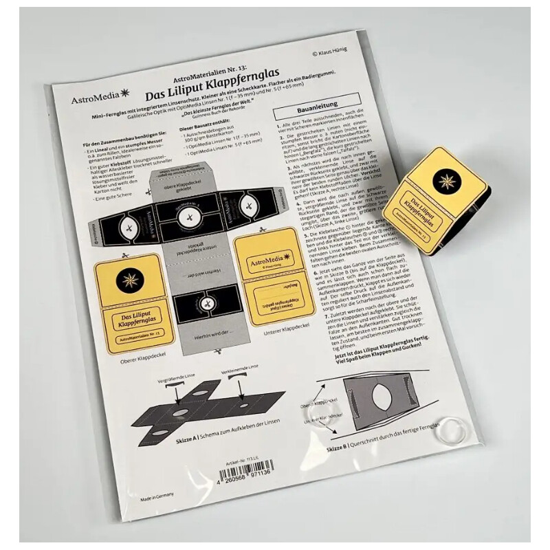 Kit AstroMedia Les jumelles pliantes Liliput