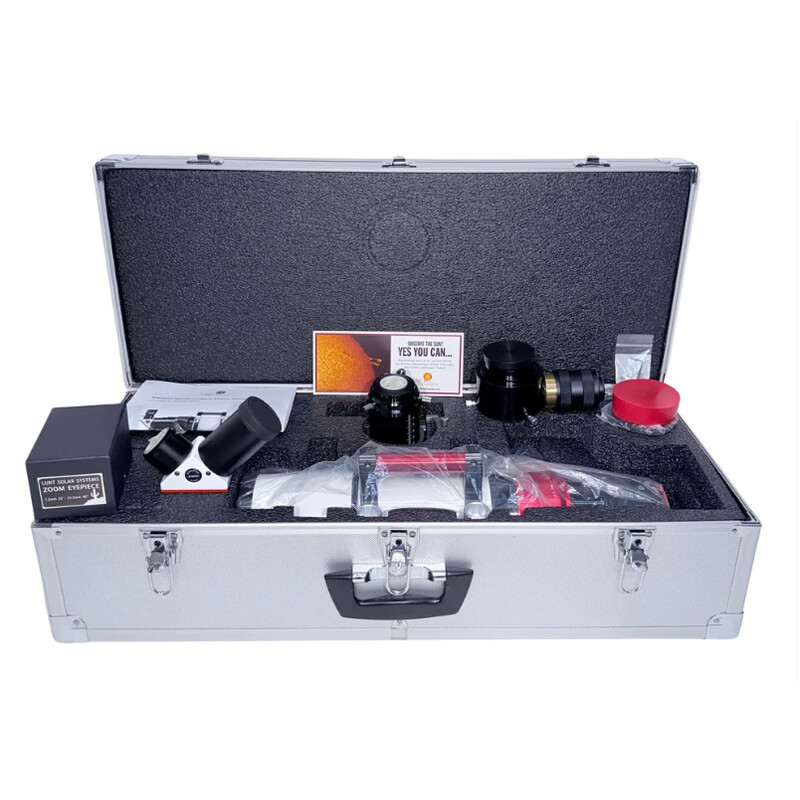 Télescope solaire Lunt Solar Systems ST 80/560 LS80MT Ha B1800 PT DS Premium Kit