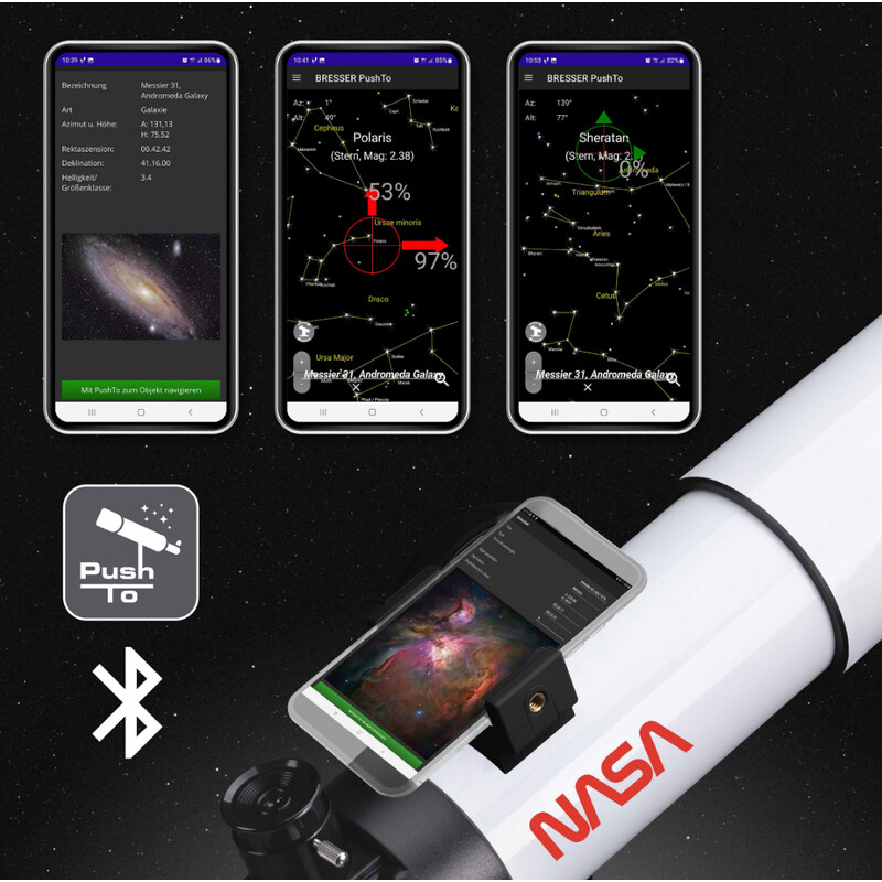 Télescope ISA AC 70/350 AZ Space Exploration PushTo