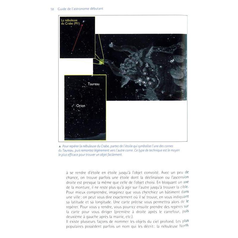 Livre Eyrolles Guide de l'astronome débutant