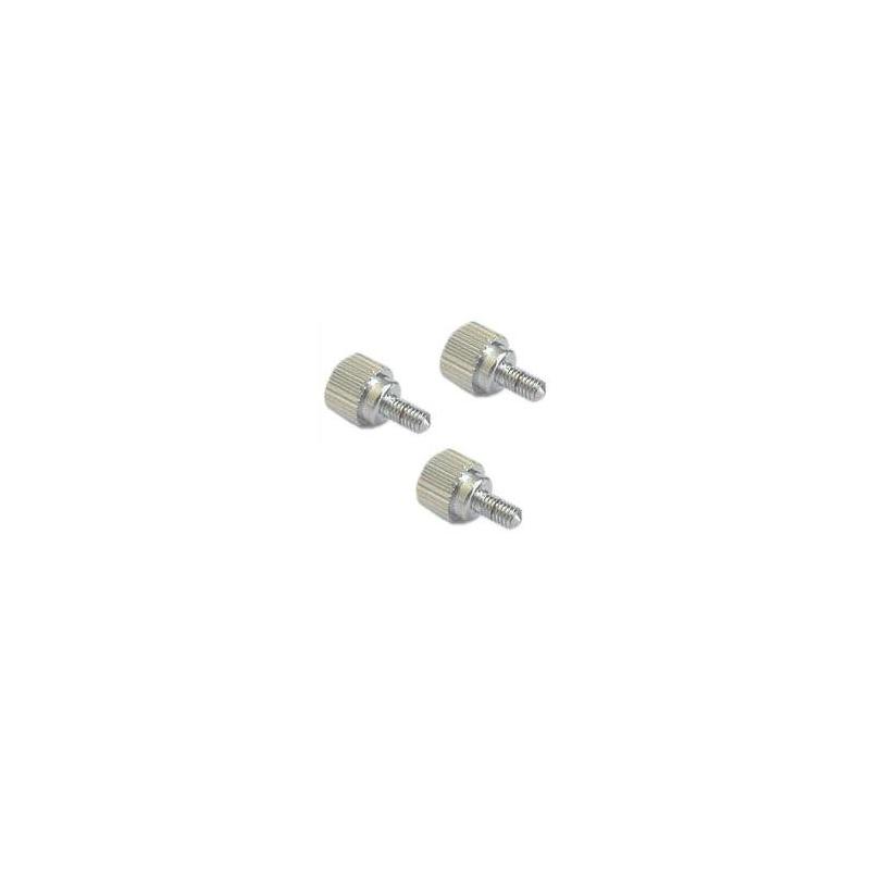 Omegon Vis moletée M4, set de 3 pièces