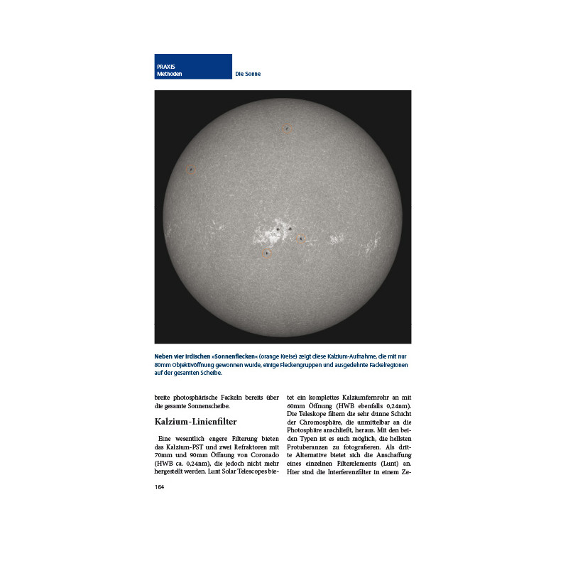 Oculum Verlag Livre "Die Sonne" (une introduction pour astronomes amateurs)