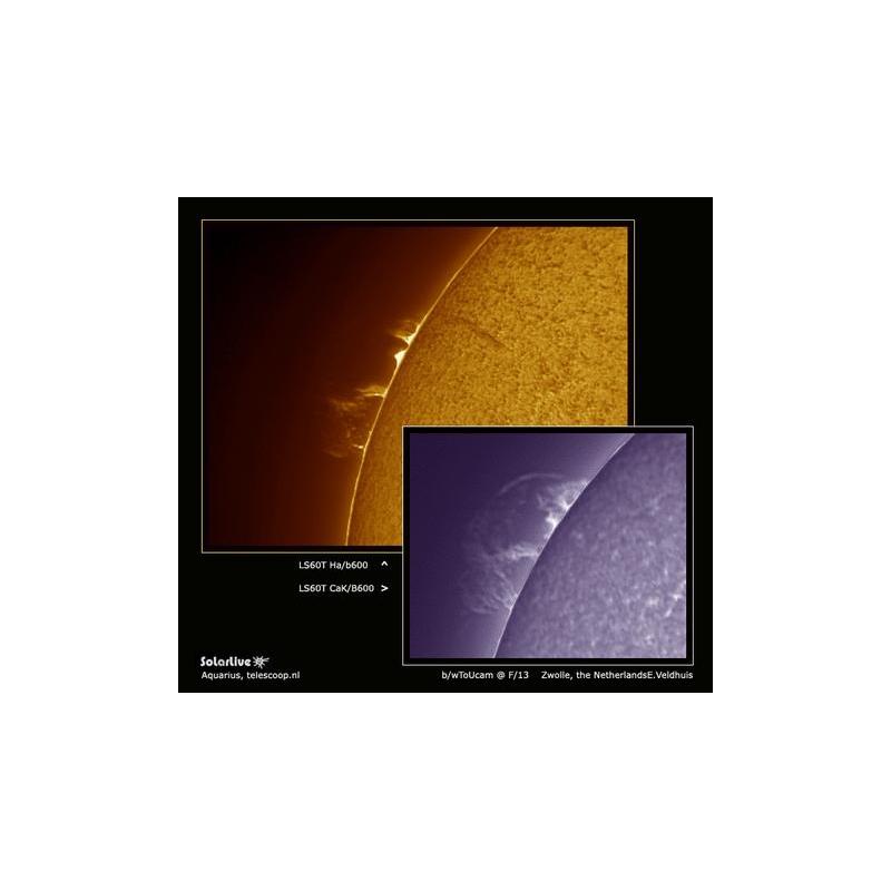 Télescope solaire Lunt Solar Systems Lunt ST 60/500 LS60T Ha B1200 FT PT OTA