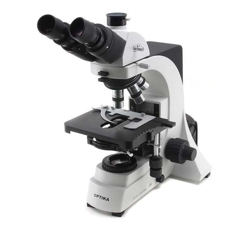 Optika Microscope trinoculaire B-600Tph,  100 - 1000x, contraste de phase et objectif  planachromatique