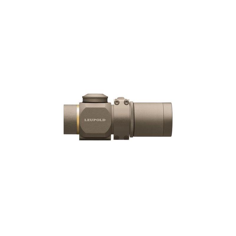Lunette de tir Leupold Prismatic 1x14, brun foncé, réticule Circle Plex , lumineux