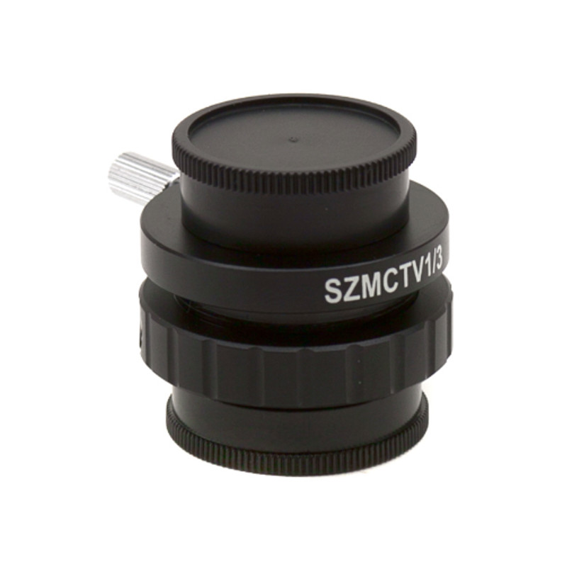 Adaptateur appareil-photo Optika ST-090, c-mount, 1/3", 0,35X, focusable, (SZM, SZP, SZO)