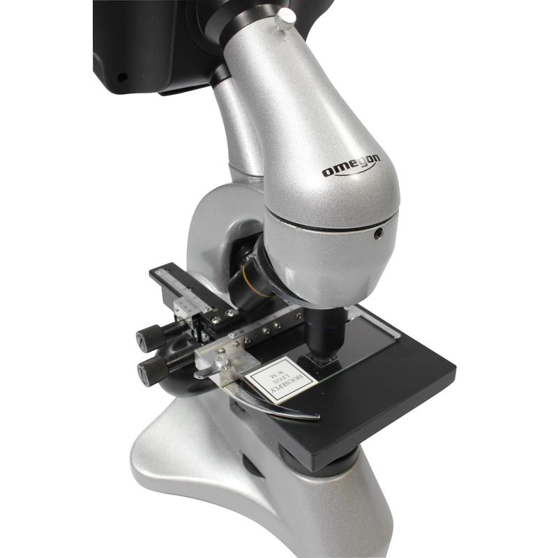 Microscope Omegon DigitalView LCD, achromat, 400x, 2MP camera, 3,5"LCD