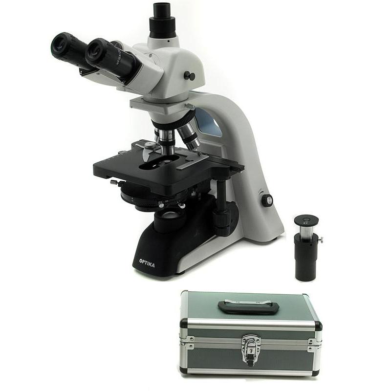Microscope Optika B-353Ph, trinoculaire, contraste de phase, X-LED