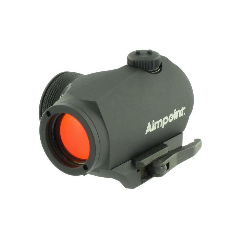 Aimpoint Lunette de visée Micro H-1, 2 MOA, avec dispositif de montage pour rail Weaver