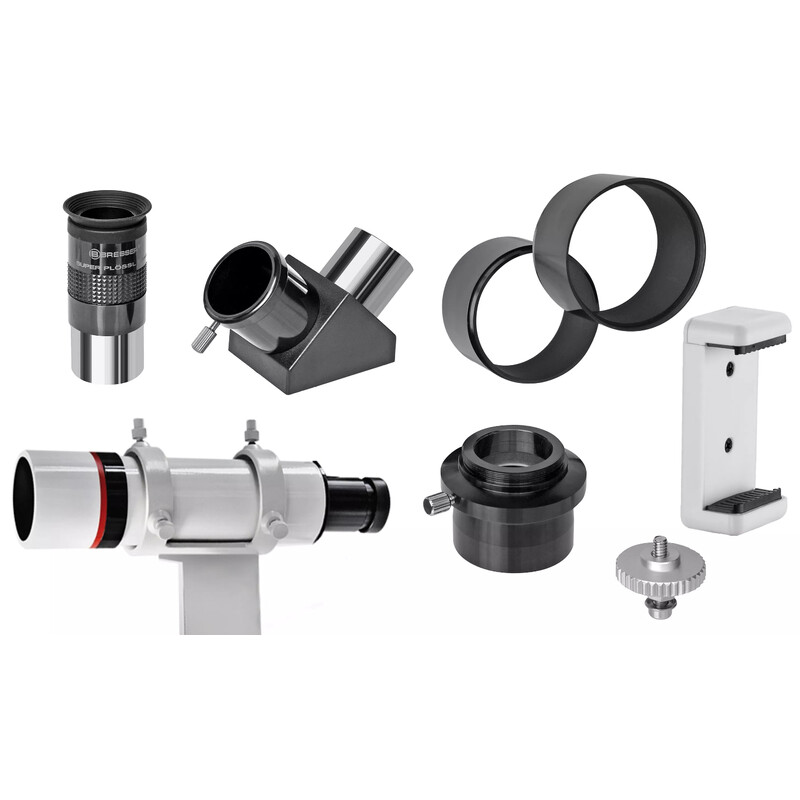 Télescope Bresser AC 102/1000 Messier Hexafoc EXOS-1