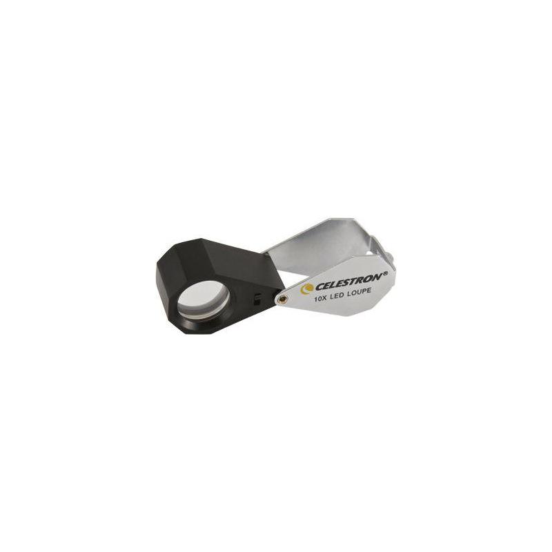Celestron Handlupe 10x, LED beleuchtet