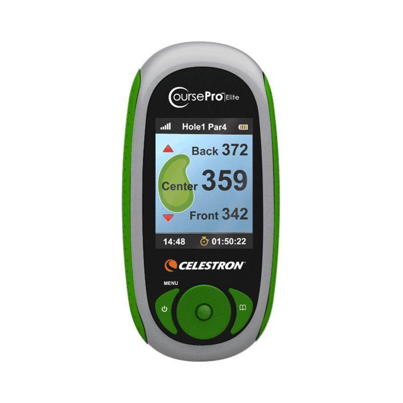 Celestron CoursePro Elite Golf Navi GPS Rangefinder, vert