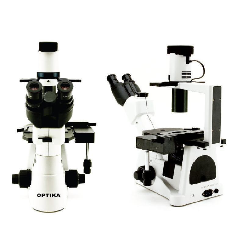 Optika Microscope inversé trinoculaire (sans table en croix ni corps alu)  XDS-3 LT