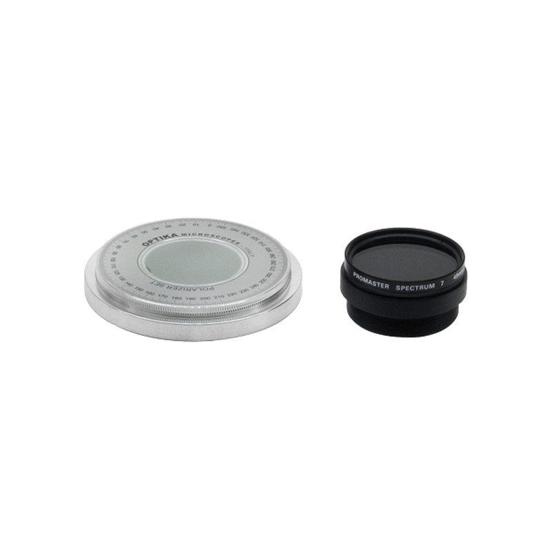 Optika Kit de polarisation (Filtre + platine tournante)