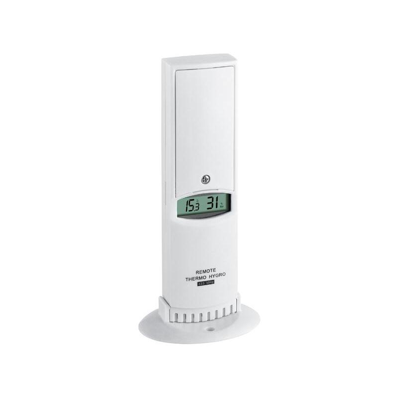 Eschenbach Emetteur additionnel pour stations météo sans fil IQ-WS, MAXIM II, ALU FRAME, Profi Thermo-Hygro