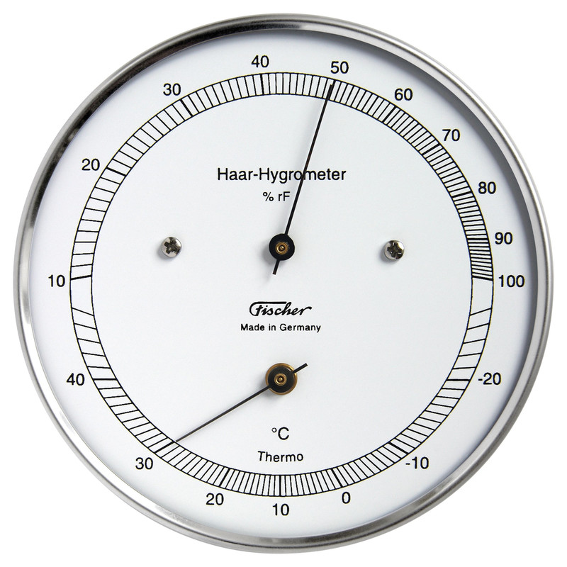 Station météo Eschenbach Thermo-Hygromètre inox 528203