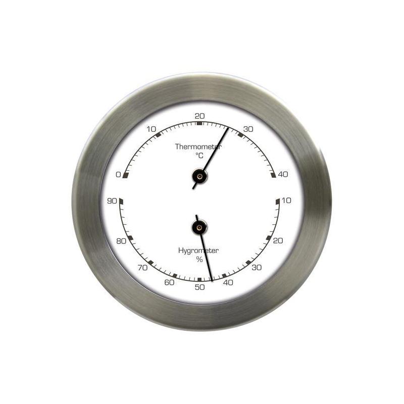 Station météo Eschenbach Thermo-Hygromètre inox 528213