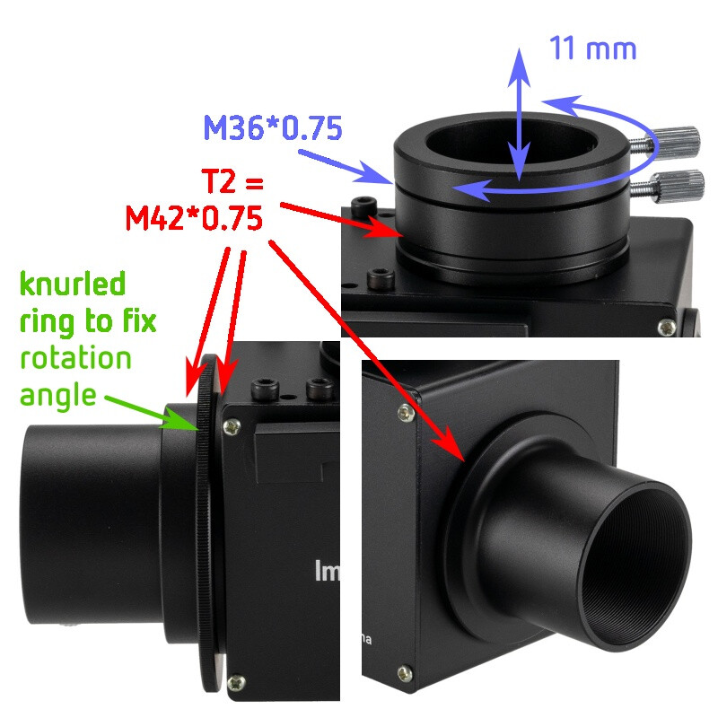 Omegon Miroir basculant