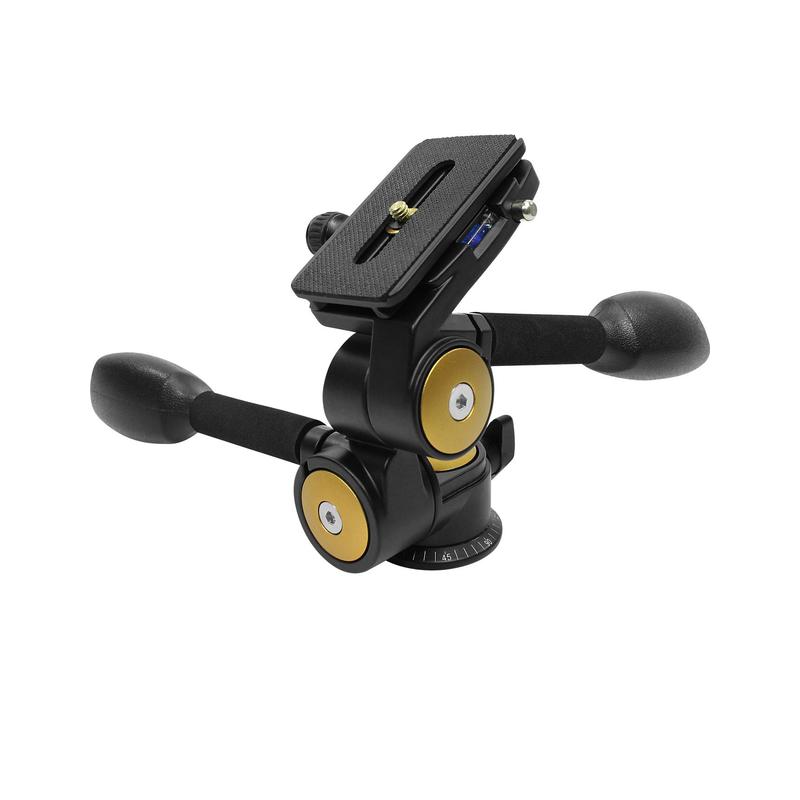 Têtes panoramiques Omegon Tête panoramique pour trépied Pro à 3 axes PD80