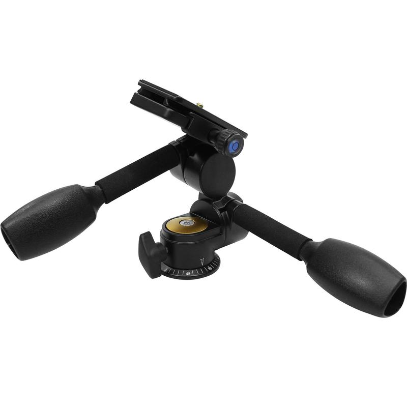 Têtes panoramiques Omegon 3-Wege-Neiger Pro Stativ-Panoramakopf PD80