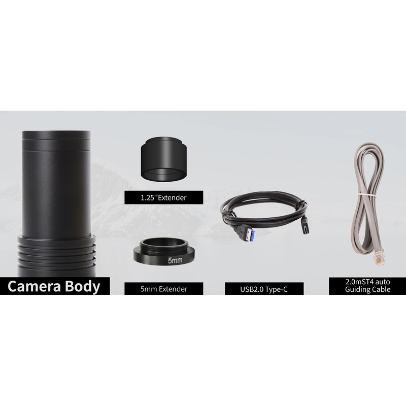 ToupTek Caméra d’astroguidage GPM585M