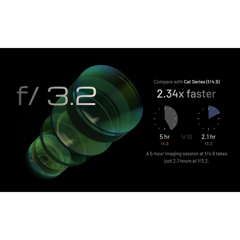 Lunette apochromatique William Optics AP 71/230 Mighty-Cat 71 WIFD