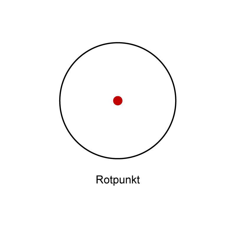 Lunette de visée Tasco Propoint 1x25, réticule 5 M.O.A Red Dot, éclairé