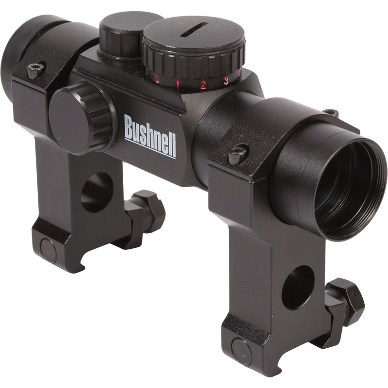 Bushnell Lunette de visée AR Optics Red Dot 1x28, sélection de 4 réticules,  vert/rouge, avec monture