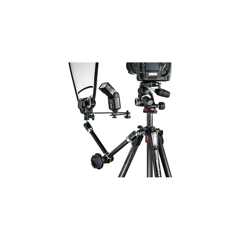 Trépied en aluminium Manfrotto Kit statif tripode MK055XPRO3-3W avec inclinaison 3 voies