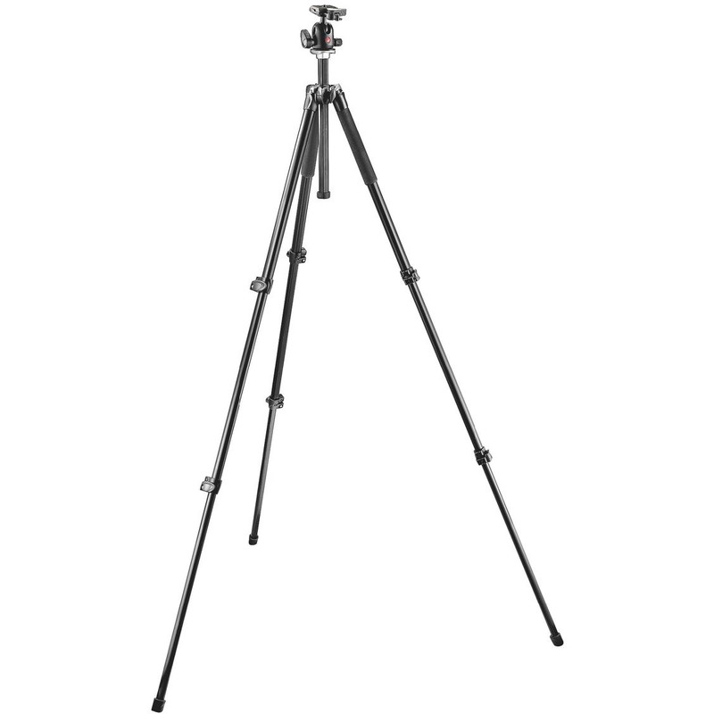 Trépied en aluminium Manfrotto Kit statif tripode MK 294 A3-A0RC2 avec tête rotative