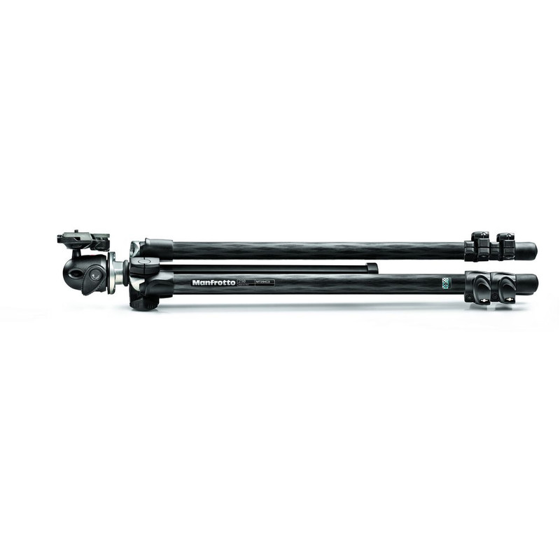 Manfrotto Kit statif tripode en fibre de carbone MK 294 C3-AORC2 tête rotative
