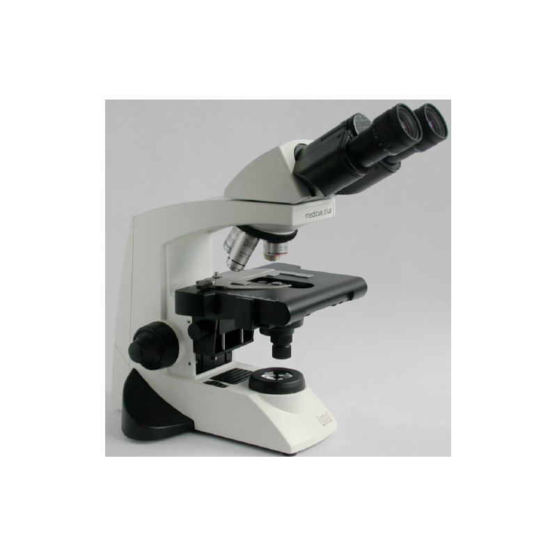 Microscope Hund Medicus plus PH, bino, plan, 100x - 1000x