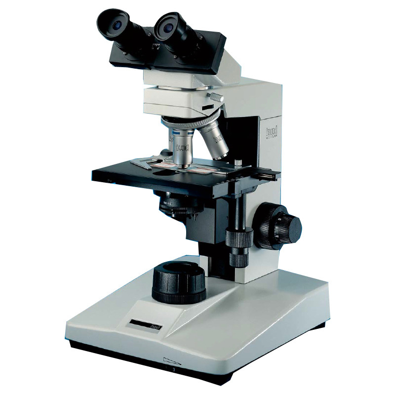 Microscope Hund H 600 Wilo-Prax PL, bino, 40x - 1000x