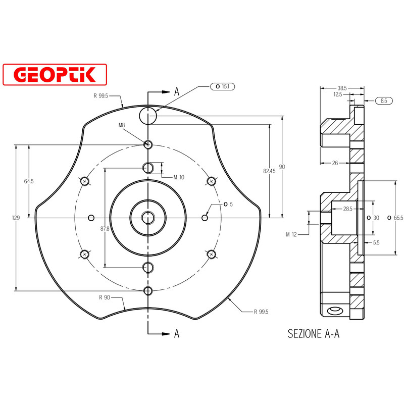 Trépied Geoptik Hercules 70