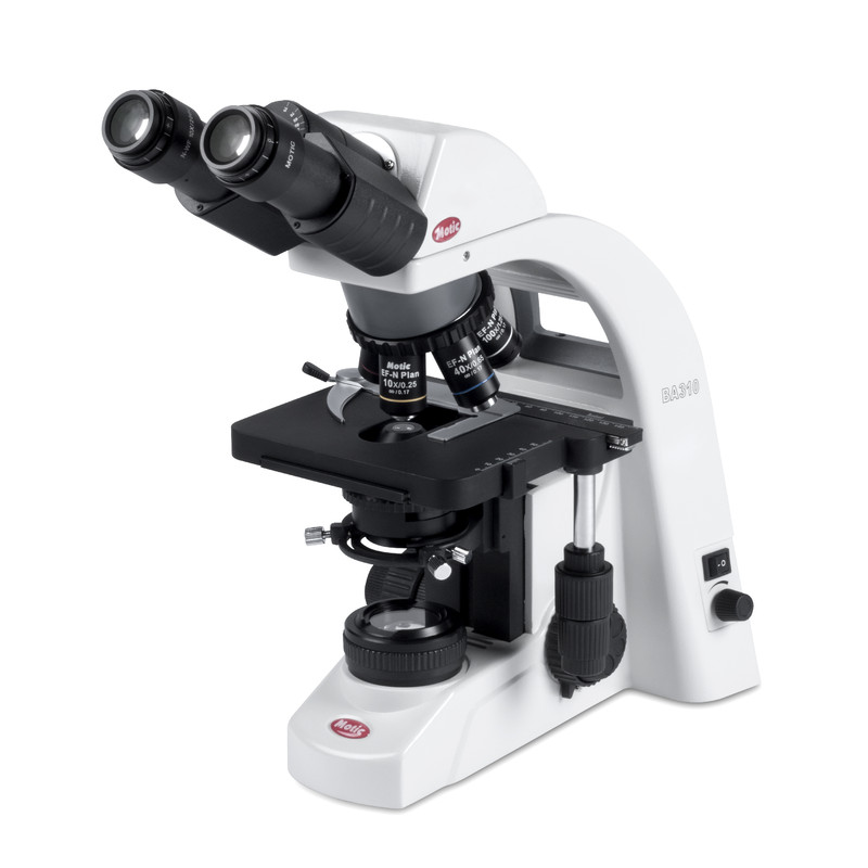 Microscope Motic BA310  PH, bino, infinity, EC-plan, achro, 40x-1000x, LED 3W