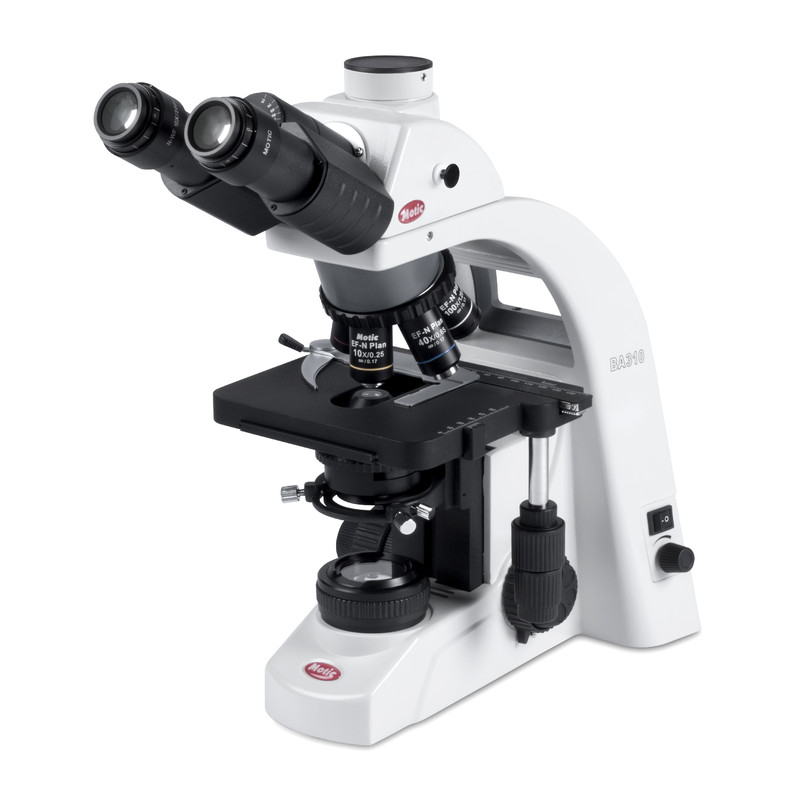 Microscope Motic BA310LED, trino, infinity, plan, achro, 40x-1000x, LED 3W