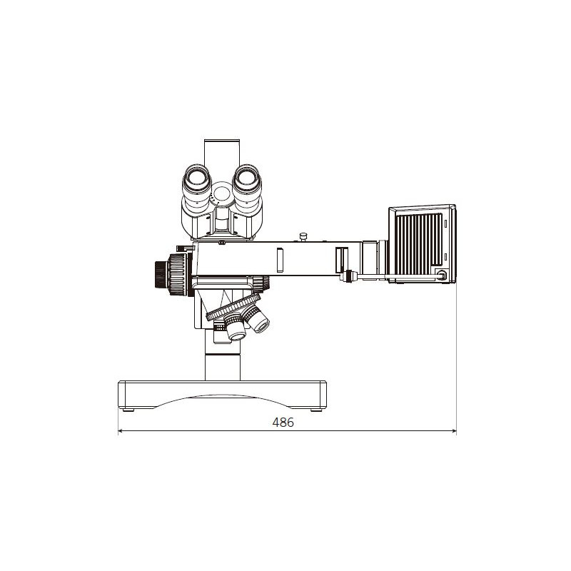 Motic Microscope trinoculaire BA310 MET-H