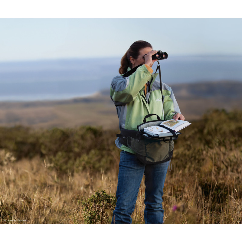 Lowepro Sacoche station de travail Fieldstation , sac de taille pour paire de jumelles et accessoires