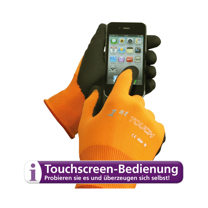 Paire de gant 1st Touch pour écran tactile, taille 9
