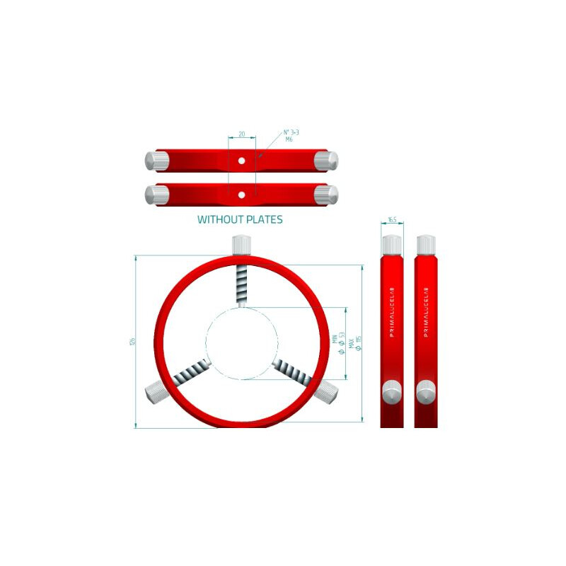 PrimaLuceLab Colliers PLUS 115 mm