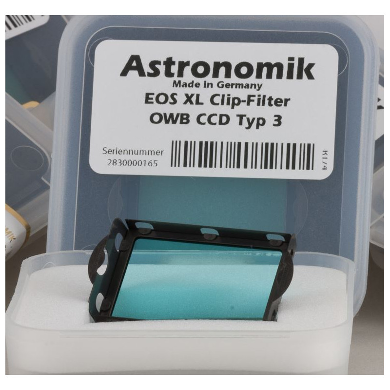 Filtre Astronomik OWB Typ 3 Clip Canon EOS XL