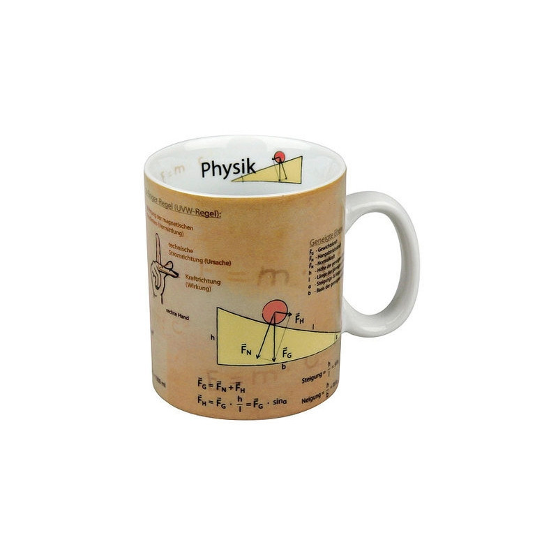 Könitz Tasse des connaissances physique