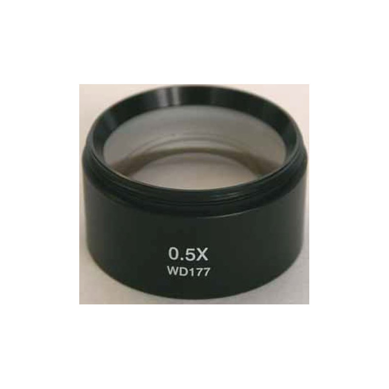 Objectif Optika Objektiv Zusatzlinse ST-103, 0,5x 8 (w.d.177mm) für SZN-Köpfe