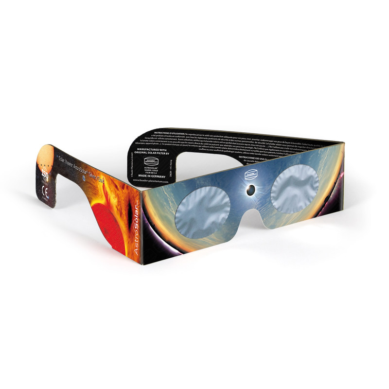 Lunettes pour éclipse solaire Baader Sonnenfinsternis-Brille Sofi Solar Viewer AstroSolar® Silver/Gold