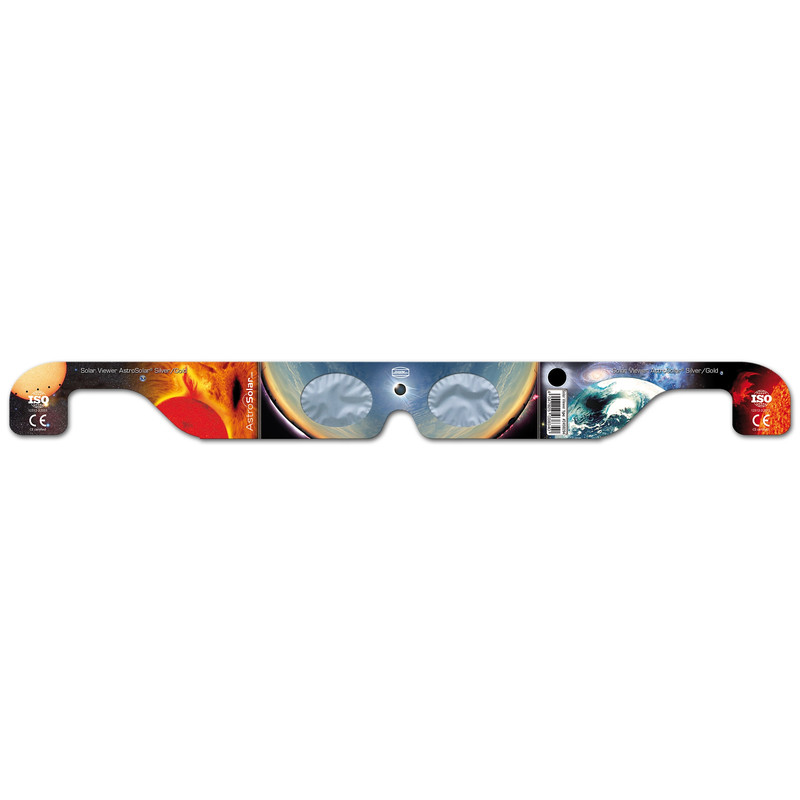 Lunettes pour éclipse solaire Baader Sonnenfinsternis-Brille Sofi Solar Viewer AstroSolar® Silver/Gold 10 Stück