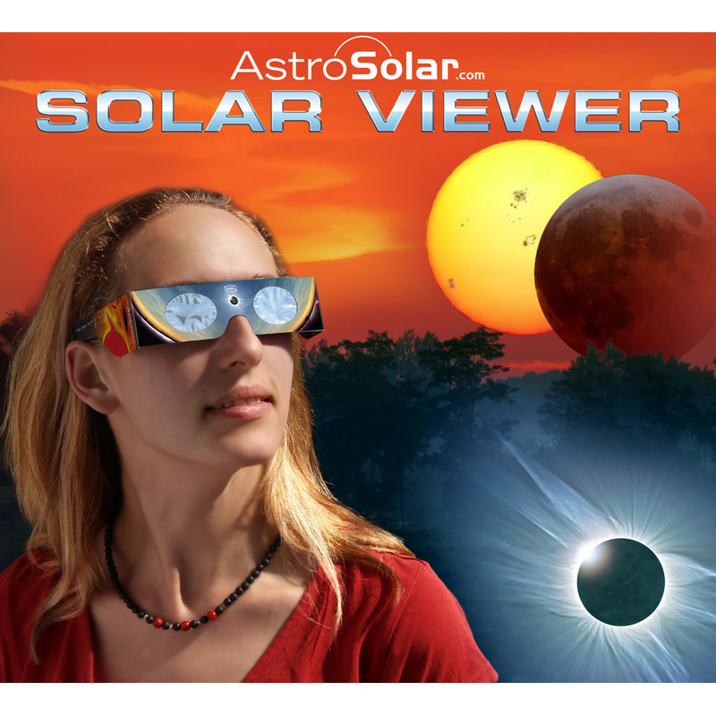 Lunettes pour éclipse solaire Baader Sonnenfinsternis-Brille Sofi Solar Viewer AstroSolar® Silver/Gold