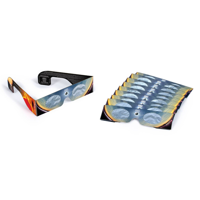 Baader Lunettes d'éclipse solaire Sofi Solar Viewer AstroSolar® Silver/Gold, lot de 10 pièces