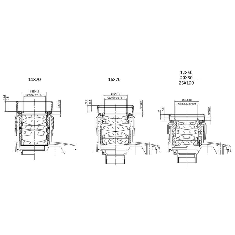 Jumelles Omegon Argus 20x80